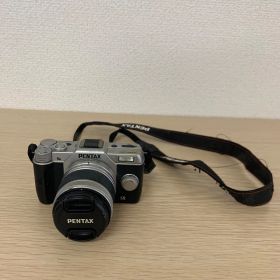＃【通電動作未確認】PENTAX Q10 シルバー 02 STANDARD ZOOM 紐ボロボロ【カメラ1】【5】