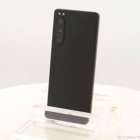 〔中古〕SONY(ソニー) Xperia 5 IV 256GB ブラック XQ-CQ44-B2JPCX0 SIMフリー〔198-ud〕