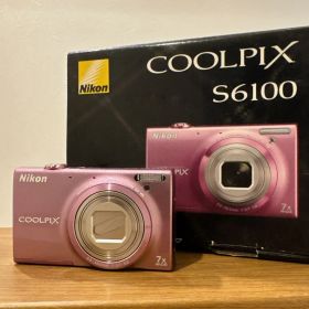 【極美品】Nikon COOLPIX S6100 グロスピンク