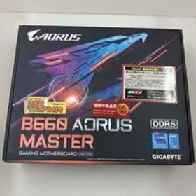 中古 GIGABYTE B660 AORUS MASTER (B660 1700 ATX DDR5) 150356 状態： B:良品