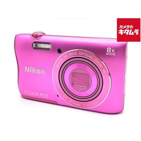 【中古】 【美品】 ニコン COOLPIX S3700PK ピンク