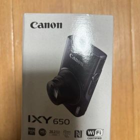 Canon IXY 650 ブラック コンパクトデジタルカメラ