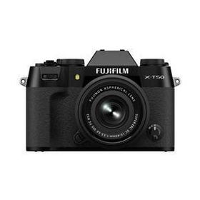【新品/取寄品】FUJIFILM X-T50 XC15-45mmレンズキット ブラック ミラーレスデジタルカメラ 富士フィルム