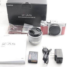 FUJIFILM ミラーレス一眼 X-A5レンズキット ピンク X-A5LK-P