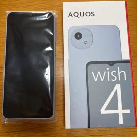 AQUOS wish4 ブルー 64GB SIMフリー