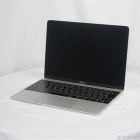 〔中古〕Apple(アップル) MacBook 12-inch Mid-2017 MNYH2J／A Core_m3 1.2GHz 8GB SSD256GB シルバー 〔10.15 Catalina〕〔258-ud〕