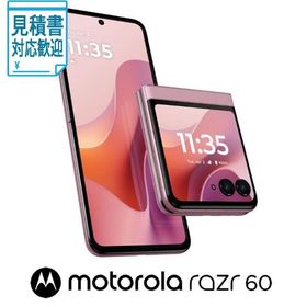 [法人限定] Motorola(モトローラ) motorola razr 60 (12GB 512GB) パルフェピンク(SIMフリー版) PB8E000…