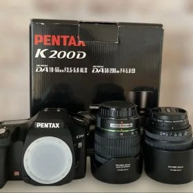 PENTAX K200D ダブルズームキット デジタル一眼レフ
