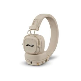 Marshall ワイヤレスオンイヤーヘッドホン Major V クリーム Bluetooth / 連続再生100時間 / Qi充電対応/通話対応 【国内正規品】
