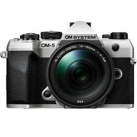 10年間保証付き OM SYSTEM OM-5 Mark II 14-150mm II kit シルバー (OM SYSTEM 夏のキャッシュバック対象商品 2026年6月26日〜9月13日）