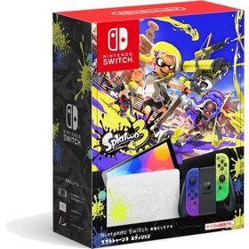 【訳あり外箱損傷】Nintendo Switch 有機ELモデル スプラトゥーン3エディション 新品未使用 本体 HEG-S-KCAAA 4902370549706