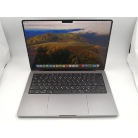 【中古】Apple MacBook Pro 14インチ M1 Pro(CPU:8C/GPU:14C) 16GB/512GB スペースグレイ MKGP3J/A (14インチ, 2021)【ECセンター】保証期間１ヶ月【ランクB】