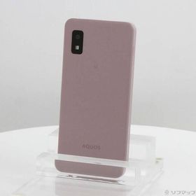 〔中古〕ワイモバイル AQUOS wish3 64GB ピンク A302SH Y!mobile SIMフリー〔377-ud〕