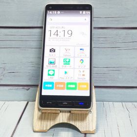 Y!mobile かんたんスマホ2 A001KC シルバー 本体 白ロム SIMロック解除済み SIMフリー B174866