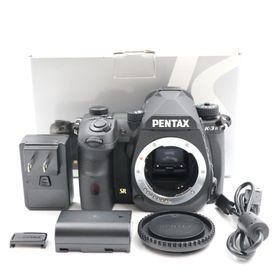 シャッター数2838枚 PENTAX K-3 Mark III ボディ ブラック デジタル一眼レフカメラ ペンタックス