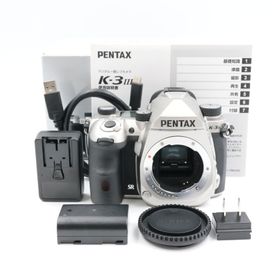 シャッター数19248枚 PENTAX K-3 Mark III 3 ボディ シルバー APS-Cデジタル一眼レフカメラ ペンタックス