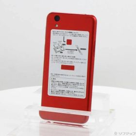 ソフマップ 〔中古品〕 AQUOS sense lite 32GB レッド SH-M05 楽天 SIMフリー【377】