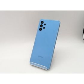 【中古】SAMSUNG au 【SIMロック解除済み】 Galaxy A32 5G オーサムブルー 4GB 64GB SCG08【広島本通】保証期間１ヶ月【ランクC】