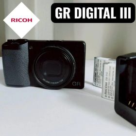RICOH GR DIGITAL III デジタルカメラ ブラック