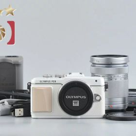 【中古】OLYMPUS オリンパス PEN Lite E-PL7 EZ ダブルズームキット ホワイト