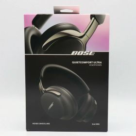 【お買い物マラソン限定クーポン】【未使用】BOSE QuietComfort Ultra Headphones 第2世代 ブラック ノイズキャンセリング ヘッドホン 空間オーディオ対応 ボーズ 本体