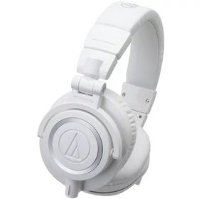 【ポイント10倍】 オーディオテクニカ イヤホン・ヘッドホン ATH-M50xWH [ホワイト] [タイプ：ヘッドホン 装着方式：オーバーヘッド 構造：密閉型(クローズド) 駆動方式：ダイナミック型] 【P10倍】