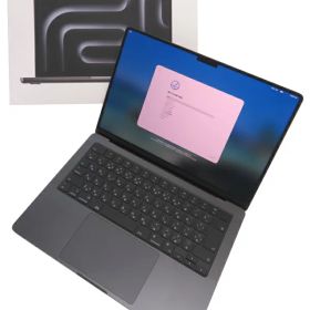 【Apple】アップル『MacBook Pro / 14inch / M4 10コア/10コア / 16GB / 512GB / スペースブラック』MW2U3J/A 2024 ノートパソコン 1週間保証【中古】