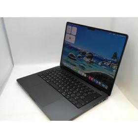 【中古】Apple MacBook Pro 14インチ M4(CPU:10C/GPU:10C) 16GB/512GB スペースブラック MW2U3J/A(14インチ,M4,2024)【京都】保証期間1ヶ月【ランクA】
