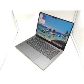 【中古】Apple MacBook Pro 14インチ M4(CPU:10C/GPU:10C) 16GB/512GB スペースブラック MW2U3J/A(14インチ,M4,2024)【吉祥寺】保証期間1ヶ月【ランクA】