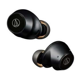 オーディオテクニカ ATH-CKS30TW BK ワイヤレスイヤホン bluetooth 【完全ワイヤレスイヤホン/重低音 / IP55 防水防塵規格/マルチポイント対応/小型軽量 / 最大約20時間再生 / アプリ対応/ヒアスル…