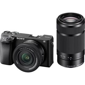 【エントリーで最大全額ポイント還元｜8/11まで】 SONY｜ソニー α6400 ミラーレス一眼カメラ ブラック ILCE-6400X BQ [ズームレンズ+ズームレンズ]