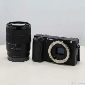 【中古】SONY(ソニー) α6400 ILCE-6400M 高倍率ズームレンズキット ブラック 【262-ud】