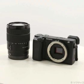【中古】SONY(ソニー) α6400 ILCE-6400M 高倍率ズームレンズキット ブラック 【344-ud】