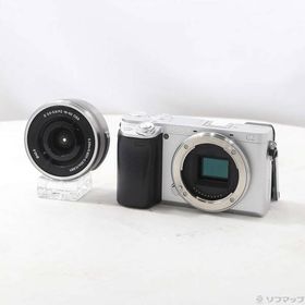 【中古】SONY(ソニー) α6400 ILCE-6400L パワーズームレンズキット シルバー 【262-ud】