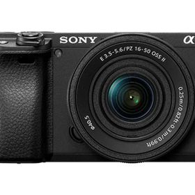 【ポイント10倍】 SONY デジタル一眼カメラ α6400 ILCE-6400K パワーズームレンズキット [ブラック] [タイプ：ミラーレス 画素数：2500万画素(総画素) 2420万画素(有効画素) 撮像素子：APS-C 23.5mm×15.6mm CMOS 重量：359 g] 【P10倍】