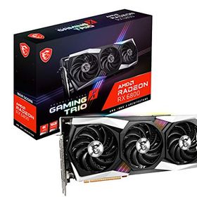 【中古】【未使用・未開封品】MSI Radeon RX 6800 GAMING X TRIO 16G グラフィックスボード VD7459
