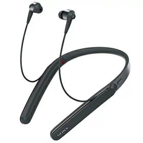 【中古】（新古品） ソニー ワイヤレスノイズキャンセリングイヤホン WI-1000X : Bluetooth/ Amazon Alexa搭載 /ハイレゾ対応 最大10時間連続再生 カナル型 マイク付き 2017年モデル 360 Reality Audio認定モデル ブラック WI-1000X B