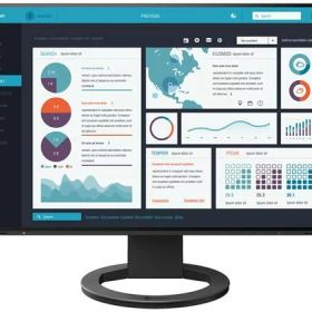【お取り寄せ】EIZO 液晶ディスプレイ 24.1型 プレミアム ブラック EV2495-BK ディスプレイ モニター本体 デイスプレイ パソコン 家電