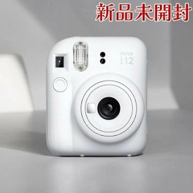 FUJIFILM 富士フイルム チェキ instax mini 12 INS MINI 12 WHITE インスタントカメラ