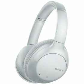 ソニー ワイヤレスノイズキャンセリングヘッドホン WH-CH710N : Bluetooth対応 最大35時間連続再生 マイク付き 2020年モデル ホワイト WH-CH710N W