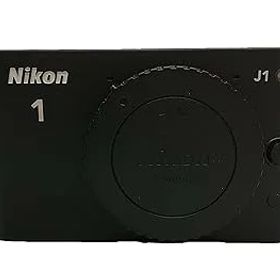【中古】【39shop】Nikon★ミラーレス一眼カメラ Nikon 1 ニコンワン J1 ジェイワン 標準ズームレンズキット ブラックN1 J1HLK BK（非常に良い）