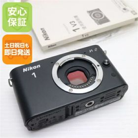 【中古】 新品同様 Nikon 1 J1 ボディ ブラック 安心保証 即日発送 ミラーレス一眼 ニコン 本体 土日祝発送OK