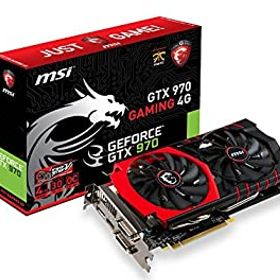 【中古】MSI GTX 970 GAMING 4G グラフィックスボード VD5507 GTX 970 GAMING 4G