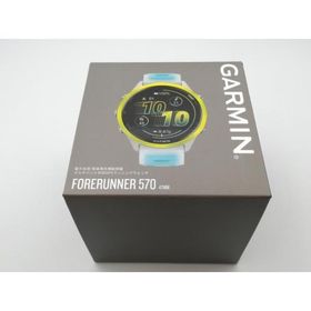 【未使用】Garmin Forerunner 570 47mm 010-02971-31 [White/Amp Yellow]【大阪堂島】保証期間３ヶ月