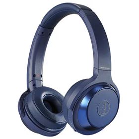 オーディオテクニカ audio-technica ATH-WS330BT BL ブルー SOLID BASS ワイヤレスヘッドホン