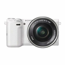 【中古】【1年保証】【美品】SONY NEX-5T パワーズームレンズキット (PZ 16-50mm) ホワイト [NEX-5TL]