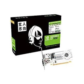 【中古】「非常に良い」玄人志向 NVIDIA GeForce GT 1030 搭載 グラフィックボード 2GB シングルファンモデル GF-GT1030-E2GB/LP/D5