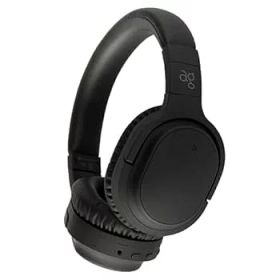 【中古】ag WHP01K AG-WHP01K ワイヤレス ヘッドホン Bluetooth ノイズキャンセリング ノイキャン ANC マイク付き (ブラック)