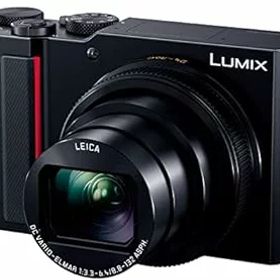 【中古】パナソニック コンパクトデジタルカメラ ルミックス TX2D 光学15倍 ブラック DC-TX2D-K