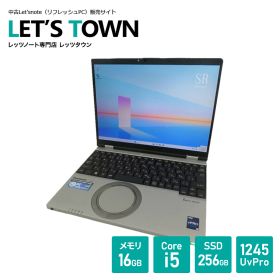 《Sランク》【台数限定特価】レッツノートCF-SR4RDAAS【動作S】【液晶S】【外観B】Windows11Pro搭載／Corei5／メモリ16GB／SSD256GB／無線／B5モバイル／Panasonic Let'snote(パナソニック／ノートPC／SR4) 12.1インチ